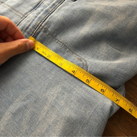 Indigo Rein Light Blue Denim Overalls (Junior) 11 - Picture 7 of 9